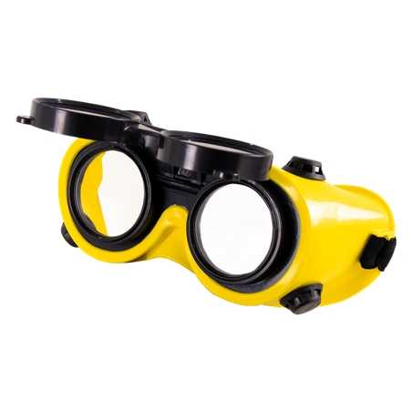 Welding Protective Glasses with Double Lenses Flux