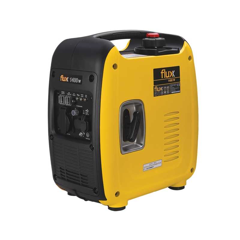 Gerador Inverter Silencioso Monofásico a Gasolina 1400W Flux - FGISMG14