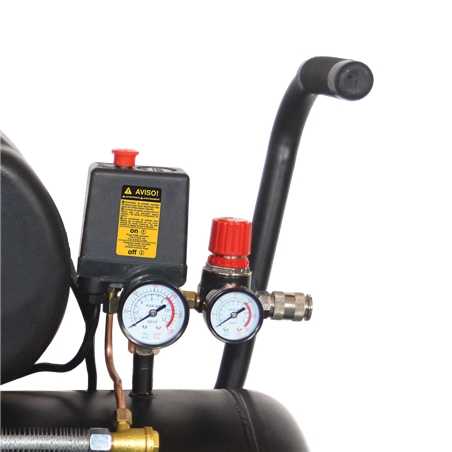 Air Compressor 24lt 2.0HP Flux