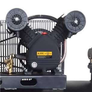 Gasoline Air Compressor 200lt 6.5HP Flux