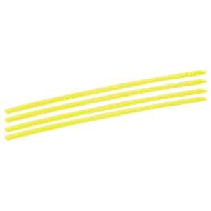 Conjunto 4 Fios Nylon Quadrados 4,0mm 30cm Flux - FC4FNQ4030