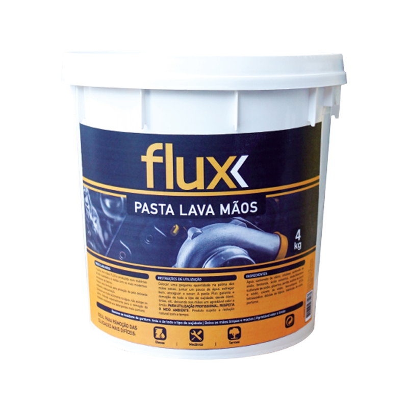Pasta Lava Mãos 4kg Flux - FPM4
