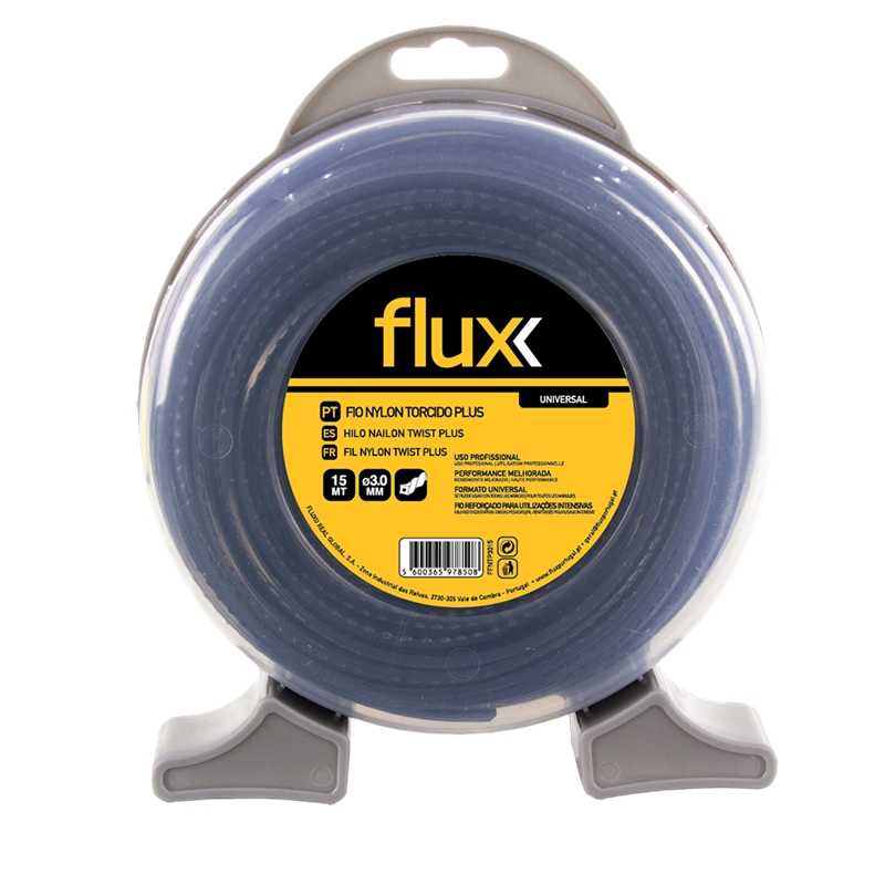 Fio Nylon Torcido Plus - 2,4mm 15mt - FFNTP2415