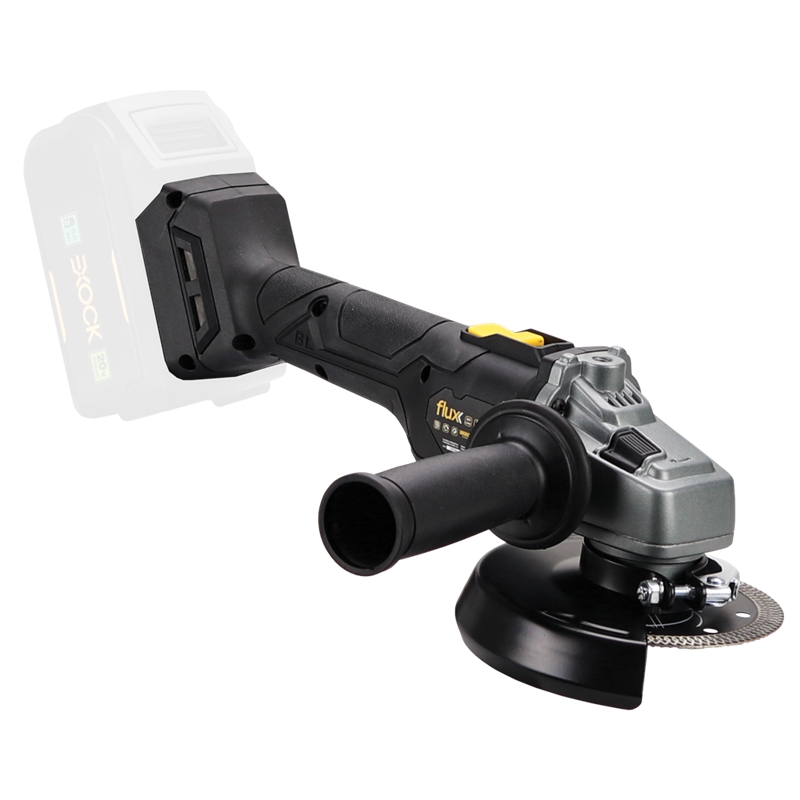 Amoladora Angular Sin Escobillas 125mm Inalámbrica 20V Li Exock Flux - FRB20LE