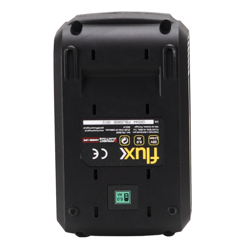 Batería de iones de litio de 20 V y 6,0 Ah Exock Flux - FBL2060E
