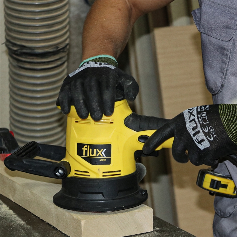 Ponceuse orbitale 125mm 450w Flux - FLO450
