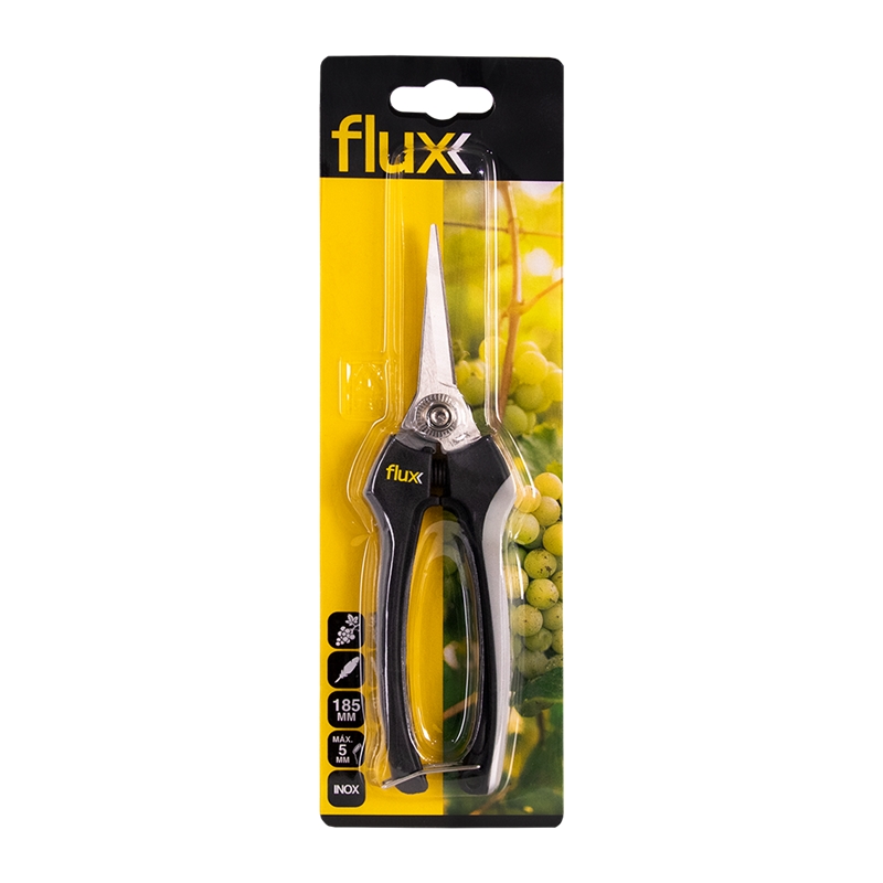 Tijeras Vintage Acero Inoxidable Hoja Recta 185mm TB23 Flux - FTVITB23