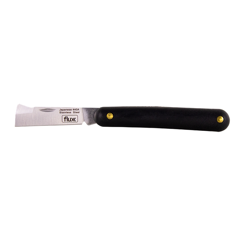 Straight Blade Grafting Pocket Knife 165mm Flux - FNELD165