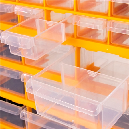 Organizador Monoblock 39 Cajones 475 x 381 x 157mm Flux
