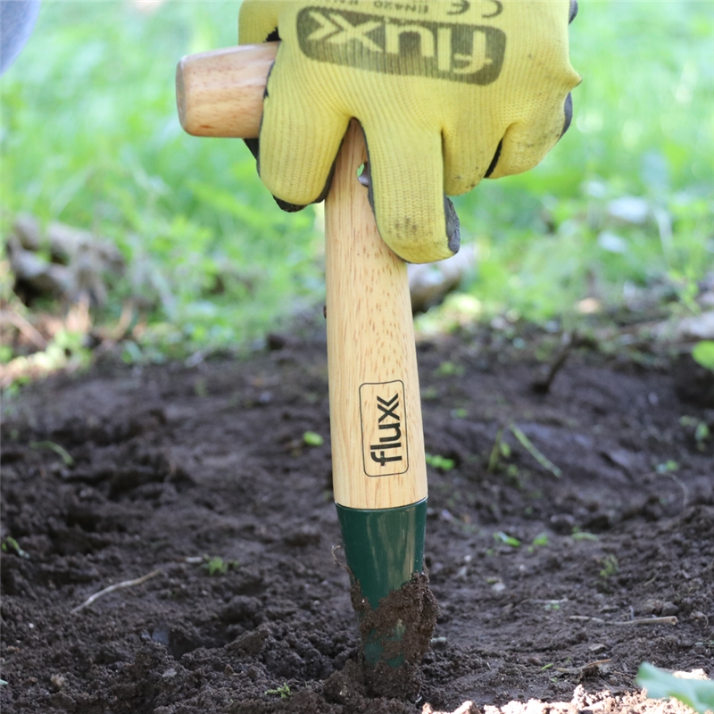 Jardinière avec manche en bois et pointe en acier 28cm Flux - FPCM28
