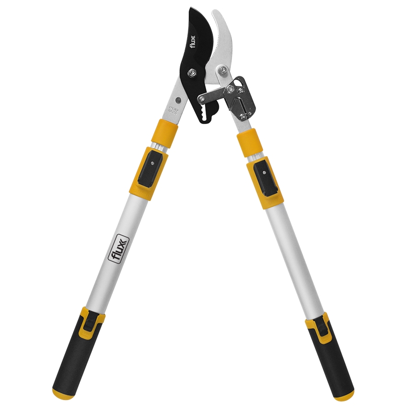 Tijeras Para Cortar Ramas Con Mango Ovalado Telescópico Aluminio Flux - FTCRCOAT
