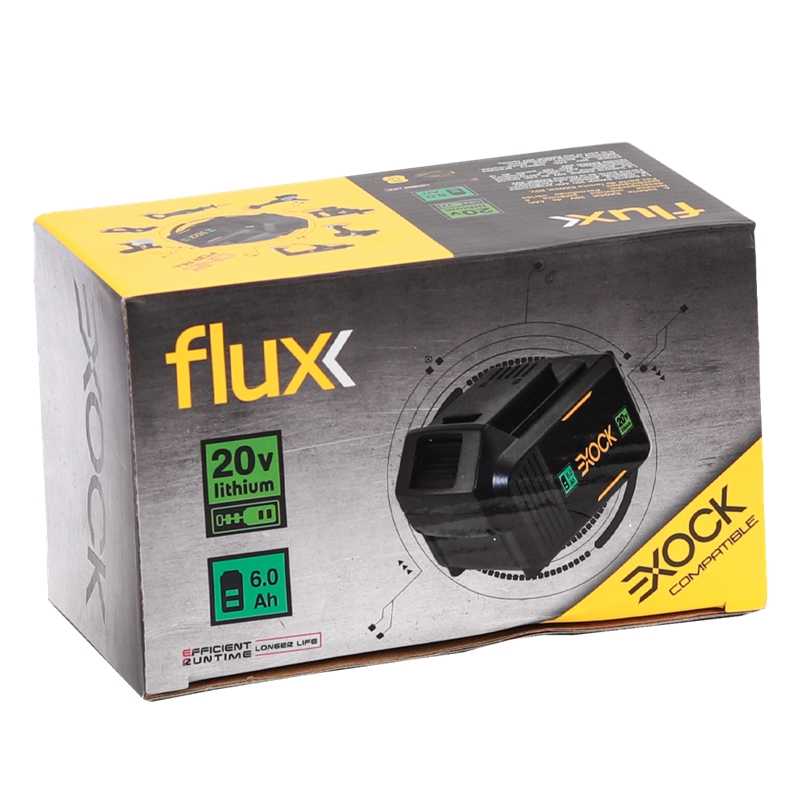 Bateria Litio 20V 6,0 Ah Flux #4 - FBL2060