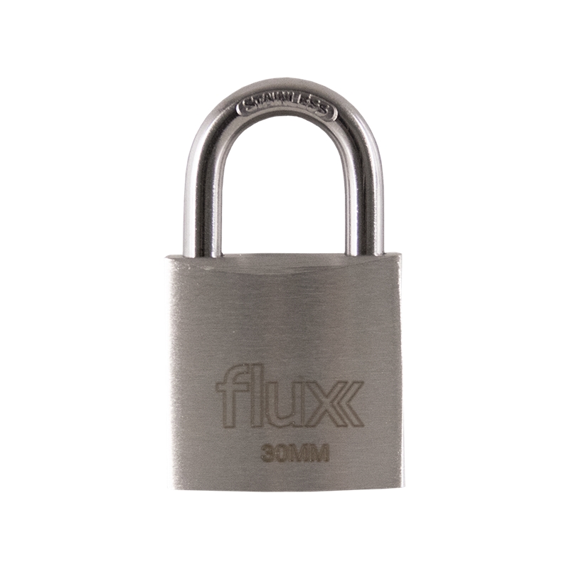 Candado de Acero Inoxidable (30mm) Flux - FANAI30