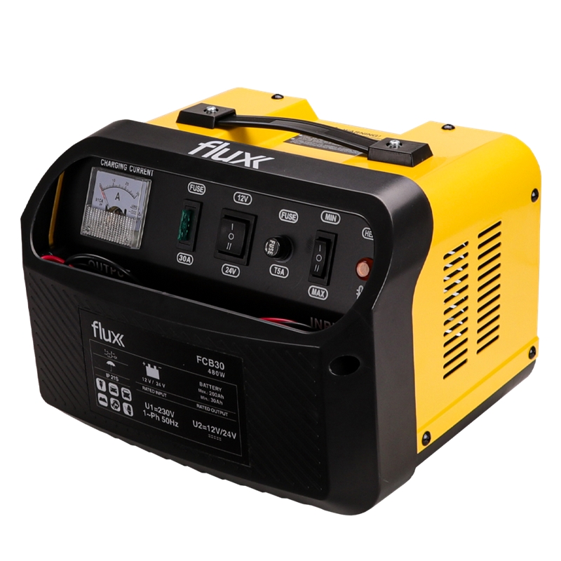 Carregador Bateria 30A 480W Flux - FCB30