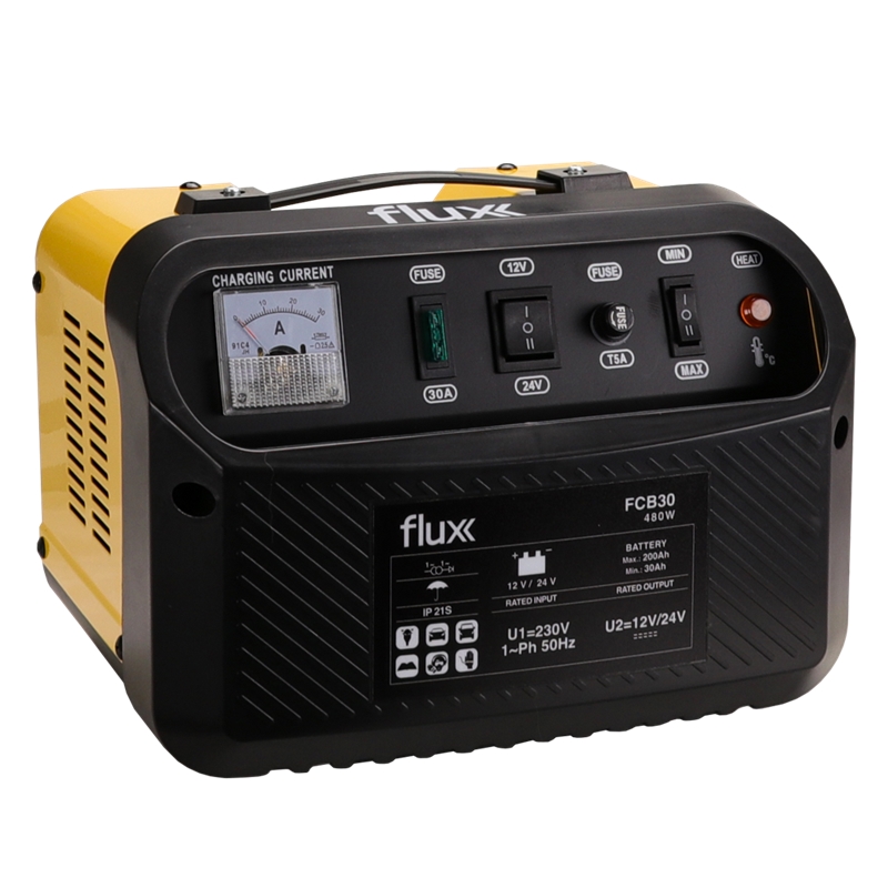 Carregador Bateria 30A 480W Flux - FCB30