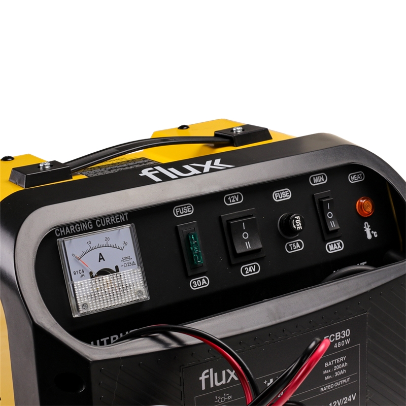 Carregador Bateria 30A 480W Flux - FCB30