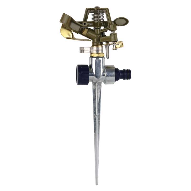 Aspersor Rega Regulável Metálico Com Espeto Flux - FARRME